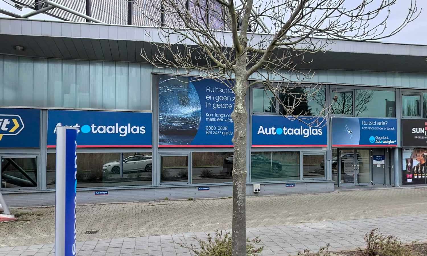 Autotaalglas
