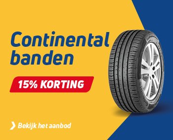 Alle Continental banden 15% korting