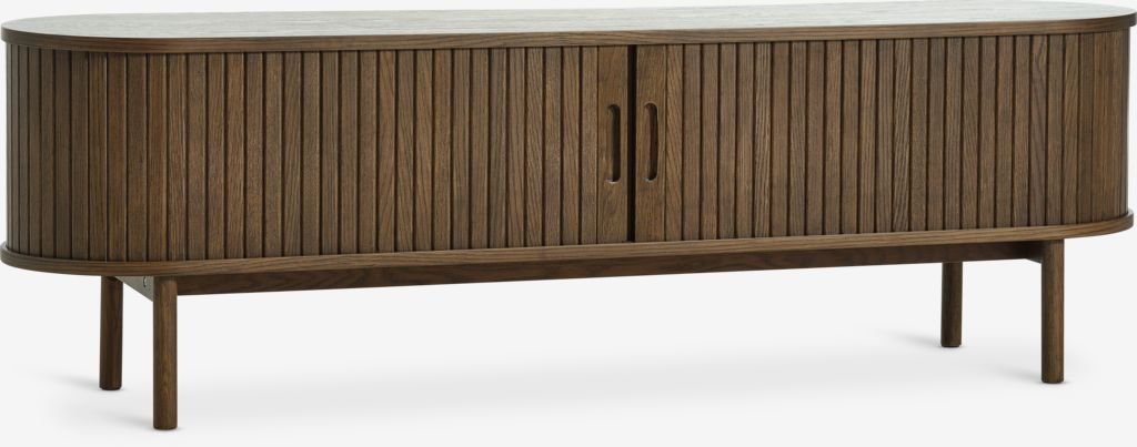 LYNGVIG tv-meubel 160 cm, donker eiken