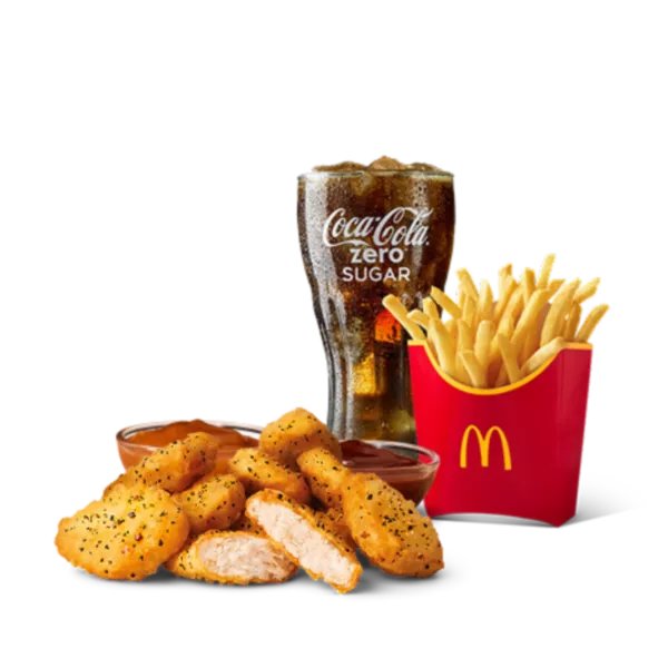 Garlic Pepper Chicken McNuggets menu